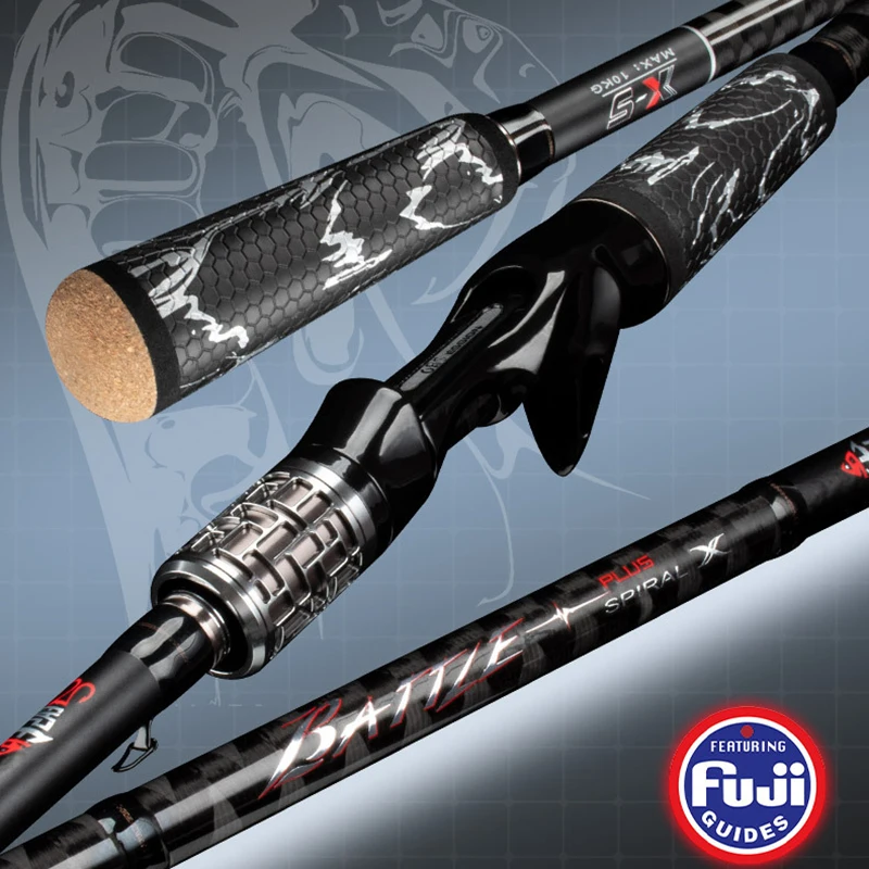 

2025 New Snakehead Lure Rod X5 XH Power Fast Power Full Fuji Casting Fishing Rod Travel Fishing Tackle Ultra-light for Big Fish