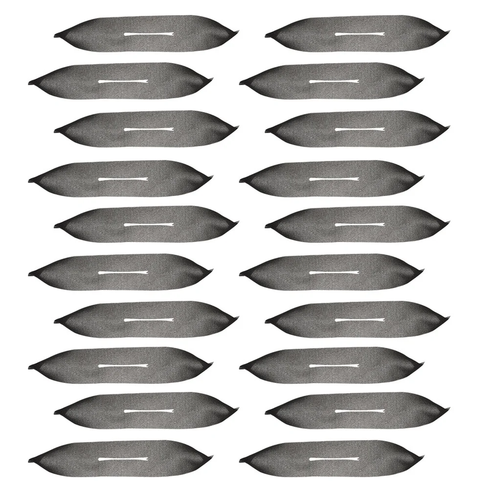 

50pcs Anti-slip Hanger Sponge Covers Protective Cover Black Shoulder Covers For Clothes Hangers Suitable Most Hangers Home