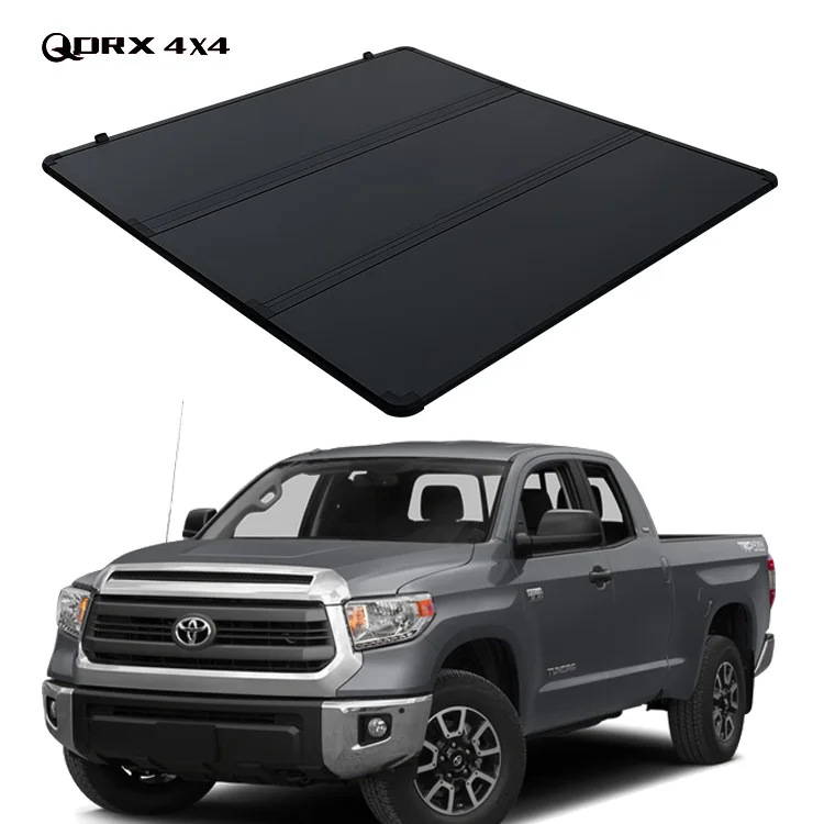 

New Design Pickup Truck 4X4 Hard Tri-Fold Aluminum Bed Cover Tonneau Cover for Toyota Tundra