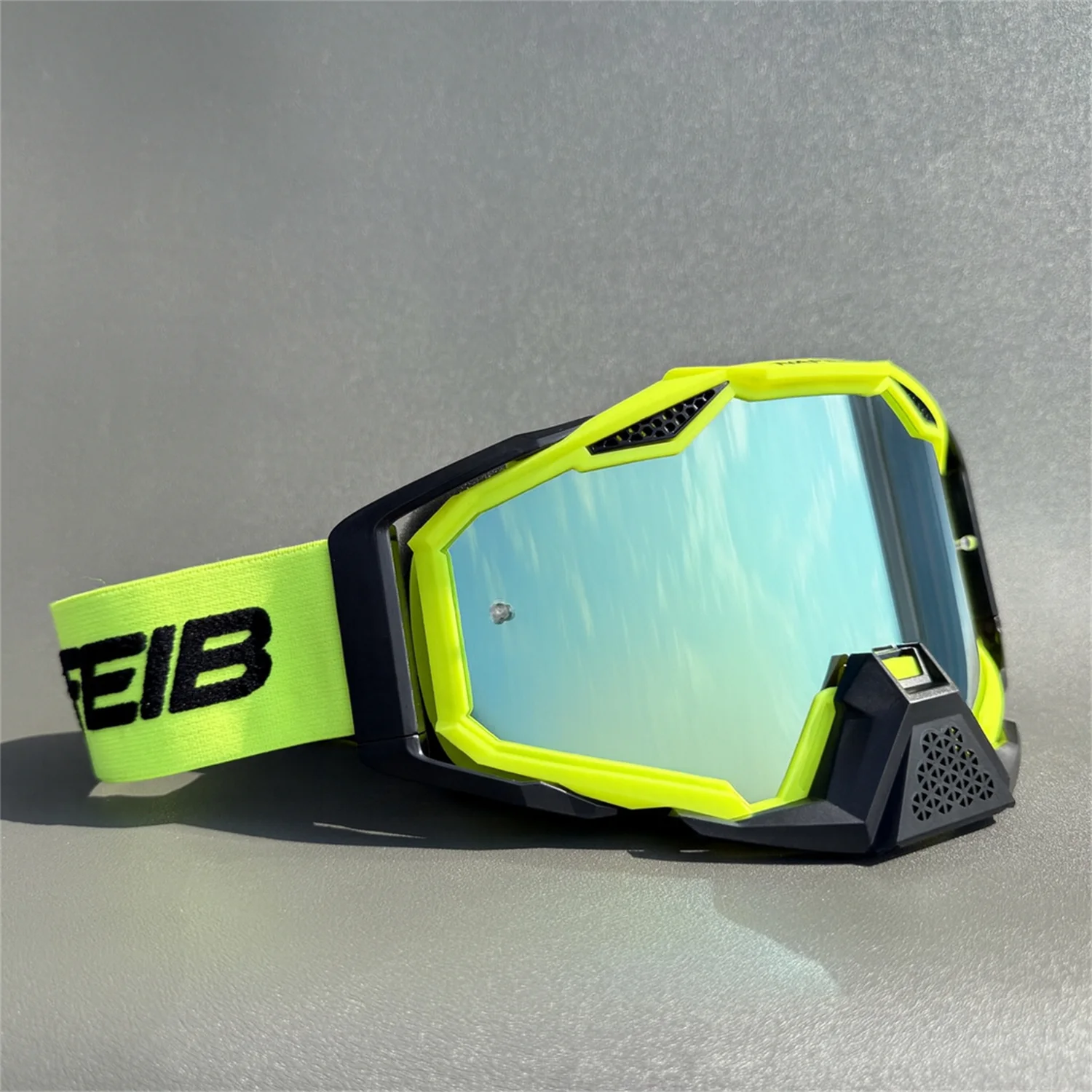 

NAFEIB All Terrain ATV UTV Goggles Wide Vision Wind Sand Proof for Off Road Motocross Extreme Adventure Riding Protection