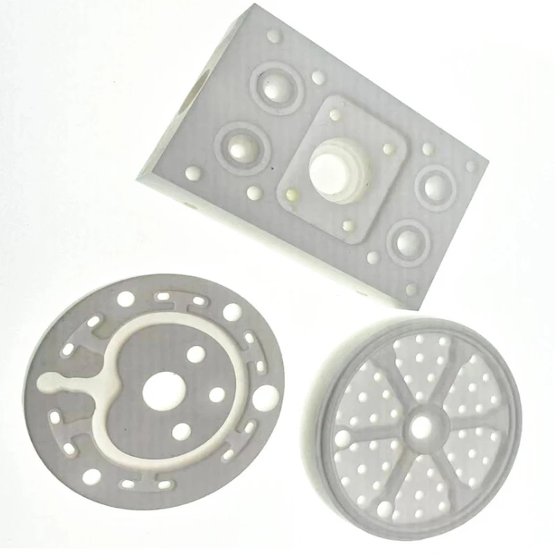 Custom PTFE CNC Machining 0.05mm Polishing Rapid Prototypes Customized CNC Machining Plastic Products