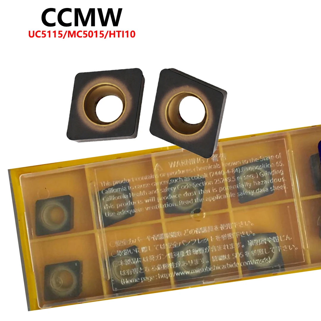 

Оригинальные твердосплавные вставки, лезвия для инструментов с ЧПУ CCMW060204 CCMW09T304 CCMW09T308 CCMW120408 CCMW120412 UC5115 MC5015 CCMW 0602