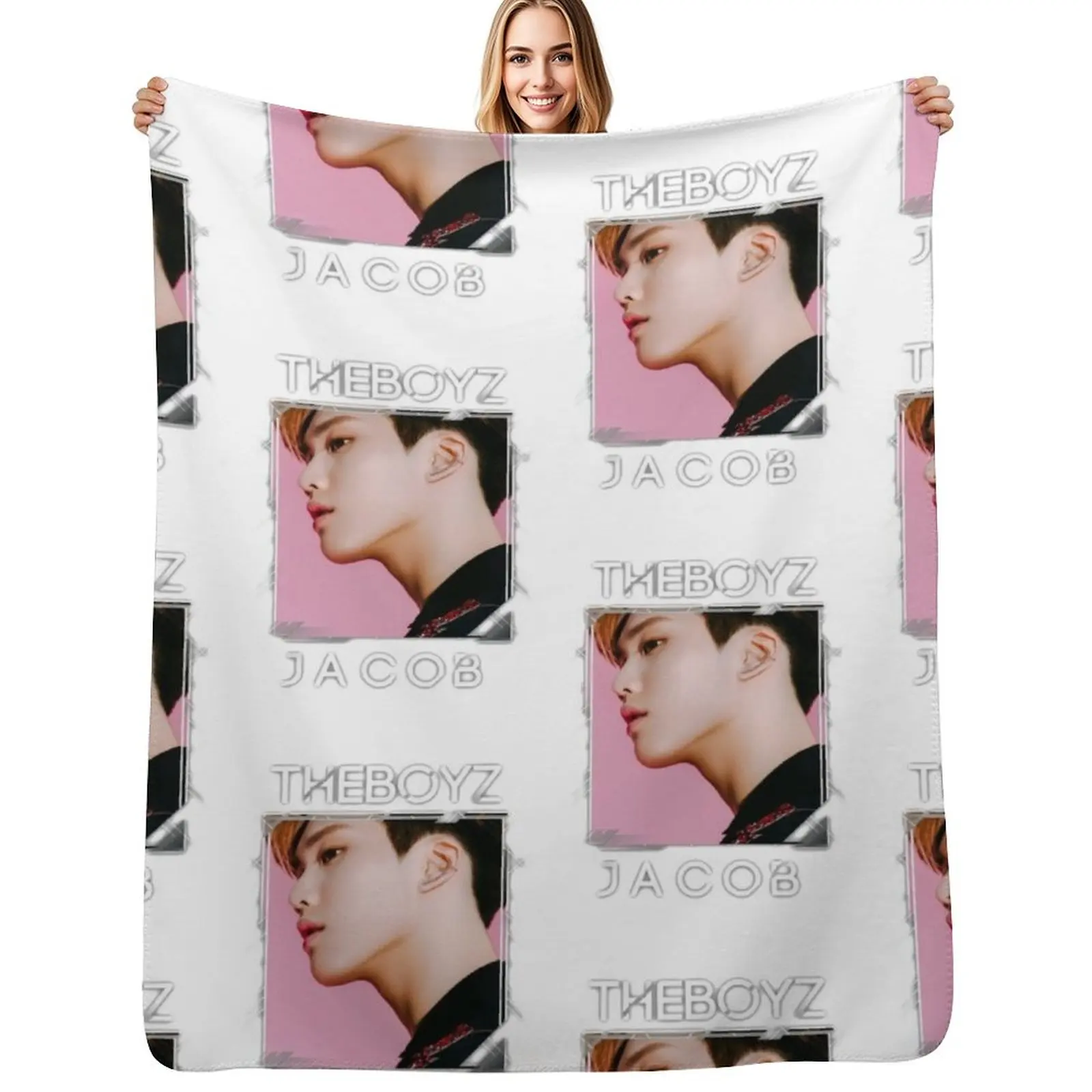 

The Boyz - Jacob Throw Blanket Ultra Plush Cozy Blanket for Napping Sleeping