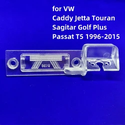 for VW Sagitar Touran Jetta Passat T5 1995-2015 Car Rear View Camera Bracket Mount Holder License Plate Light Housing