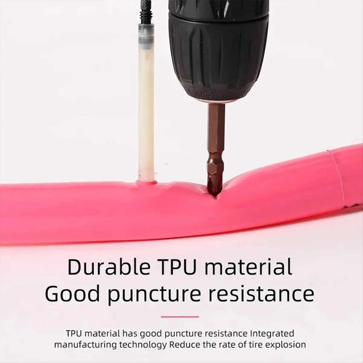 

AD10 Ultralight Road Bike Inner Tube 36g 700 X 18 23 25 28c Wear-Resistant TPU Tire 65mm Length Presta Valve
