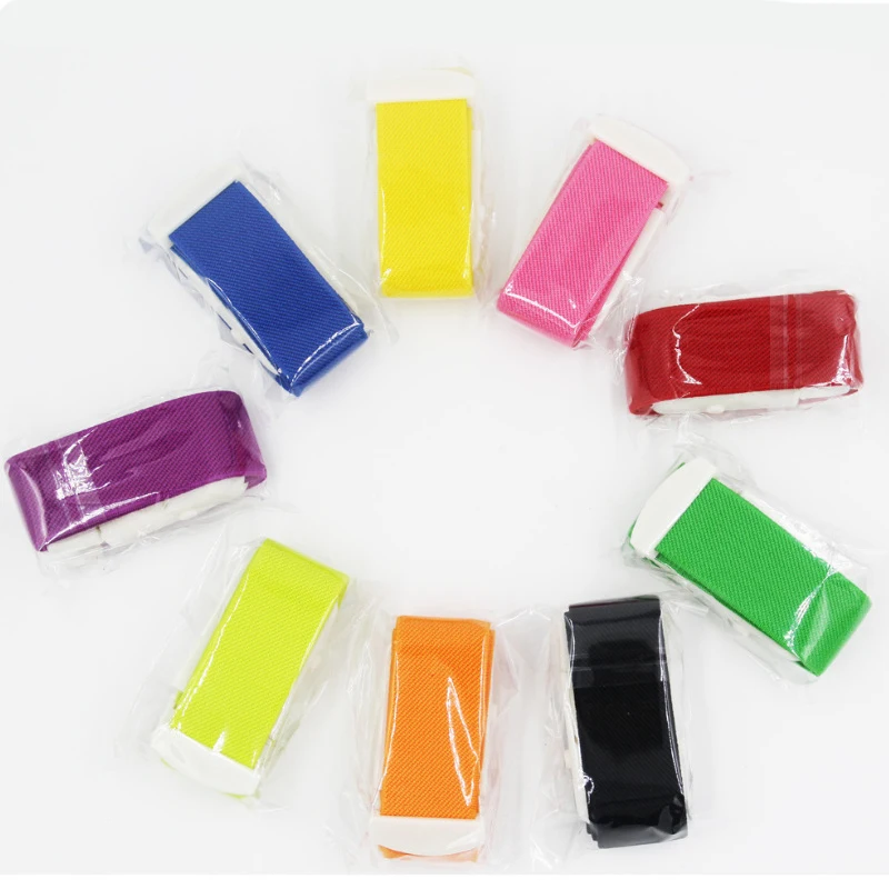 10Pcs Colorful Portable Elastic Buckle Tourniquet Quick Release Outdoor Sport Survival Tools Hemostatic Elastic Strap First Aid