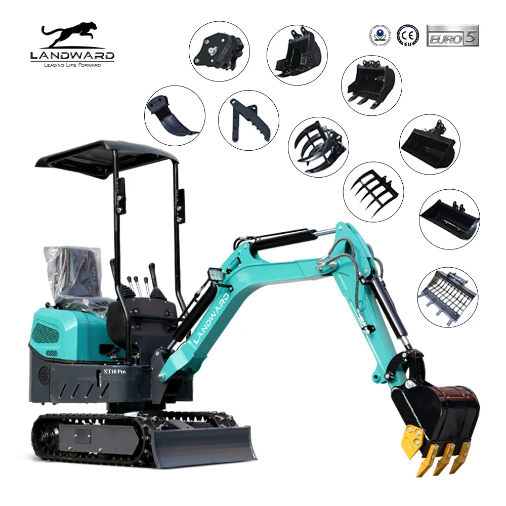 Cheap Price Mini Crawler Excavator Small Digger Customize New 2 Ton Small Excavator Free After Sales  Customized Mini Excavator