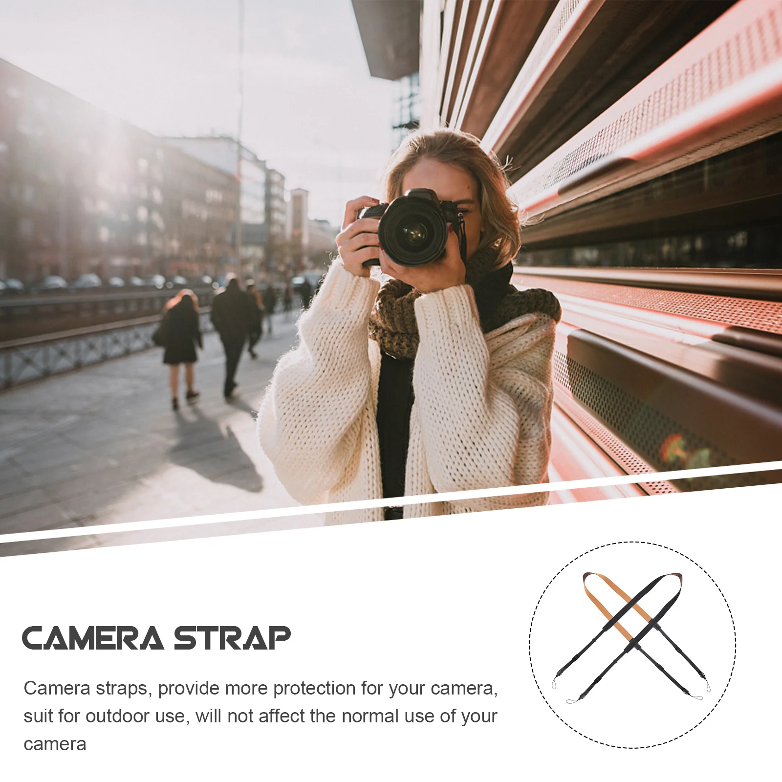 

2Pcs Denim Camera Neck Straps Lightweight Adjustable Shoulder Straps for Dslr Photography Camera Neck Strap Shoulder Strap