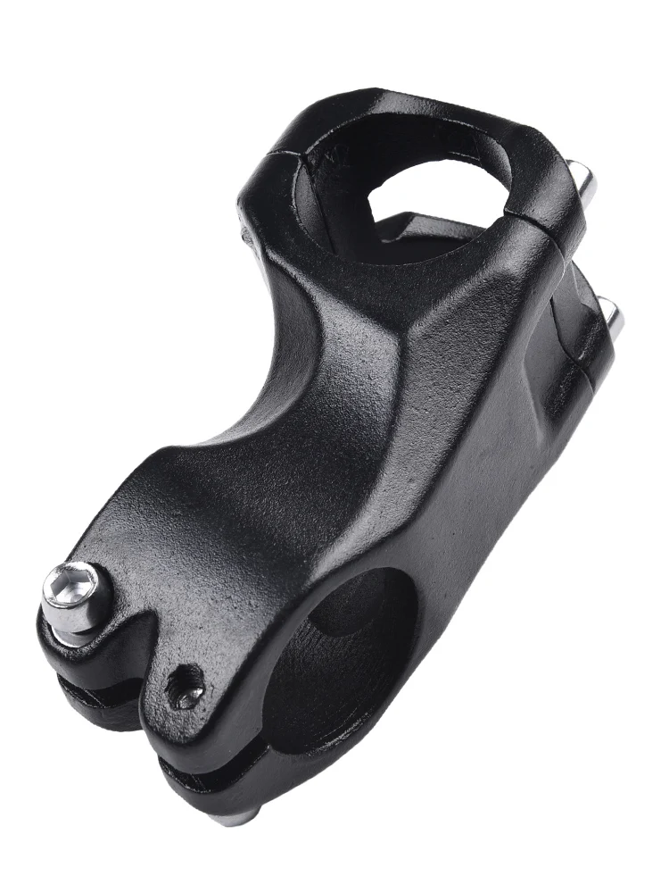 Practical High Quality Bicycle Mtb Handlebar Stem -17° 1xHandlebar Stem 31.8mmx70/80mm Black Good Compatibility