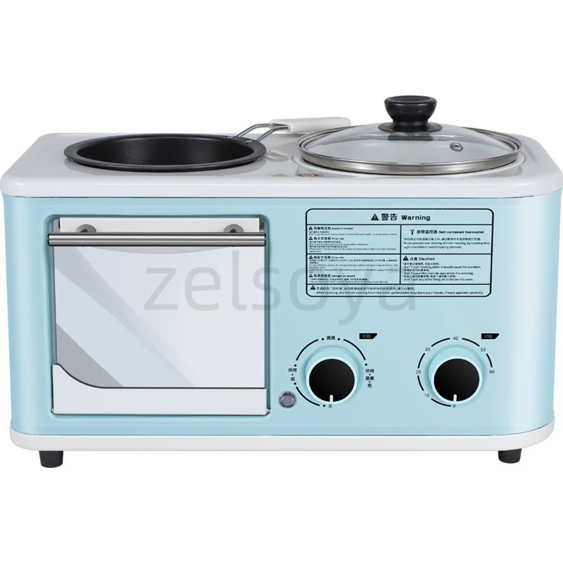 4 in 1 BREAKFAST MACHINE multifunctional home BAKING BREAKFAST MACHINE BAKE and BOIL machine