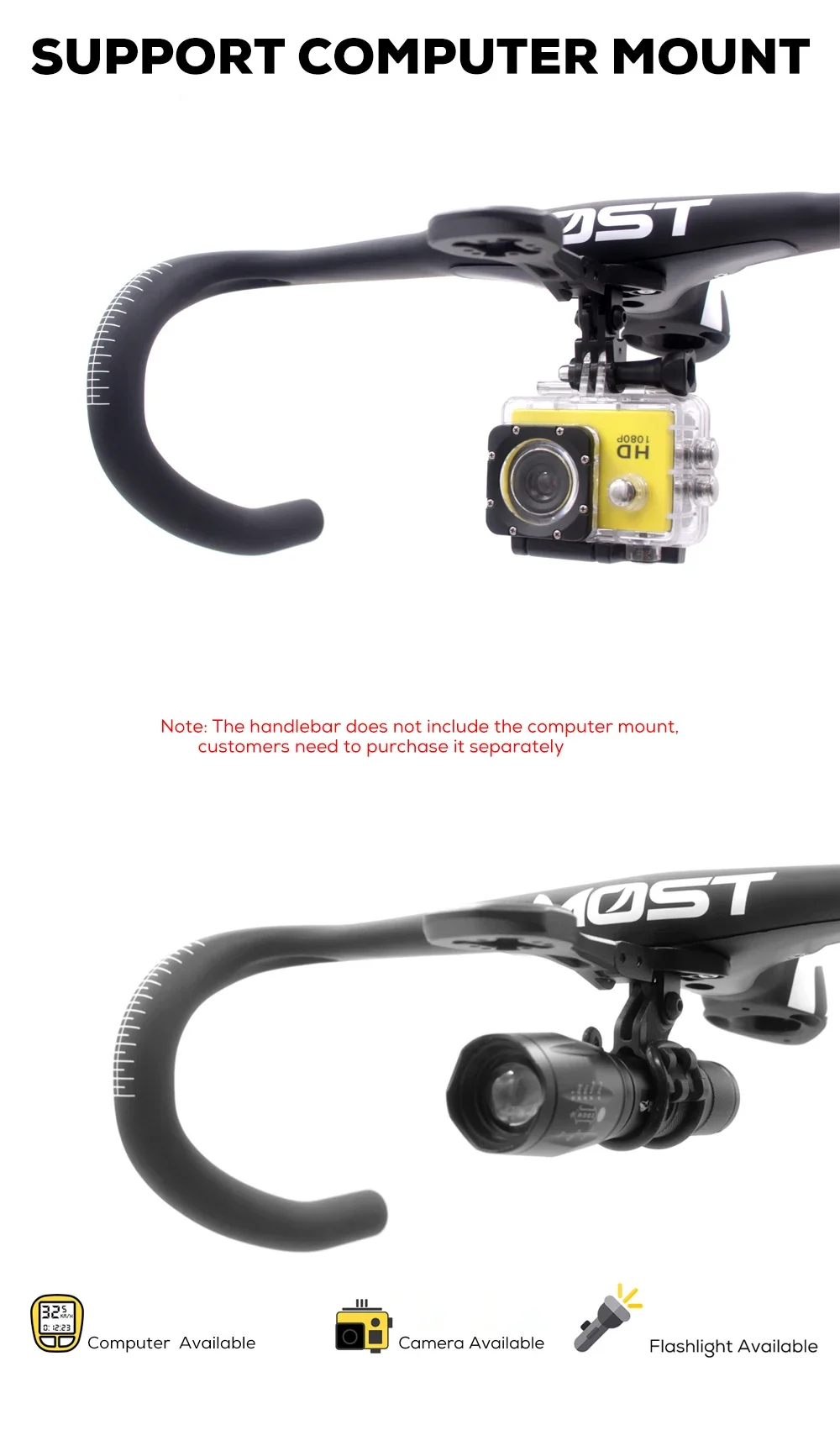Für Pinarello F12 Dogma F MEIST Ultra Talon Lenker Computer Halterung Gopro Combo Halterung für Garmin Wahoo Bryton Gopro IGPSPORT – Detail 6