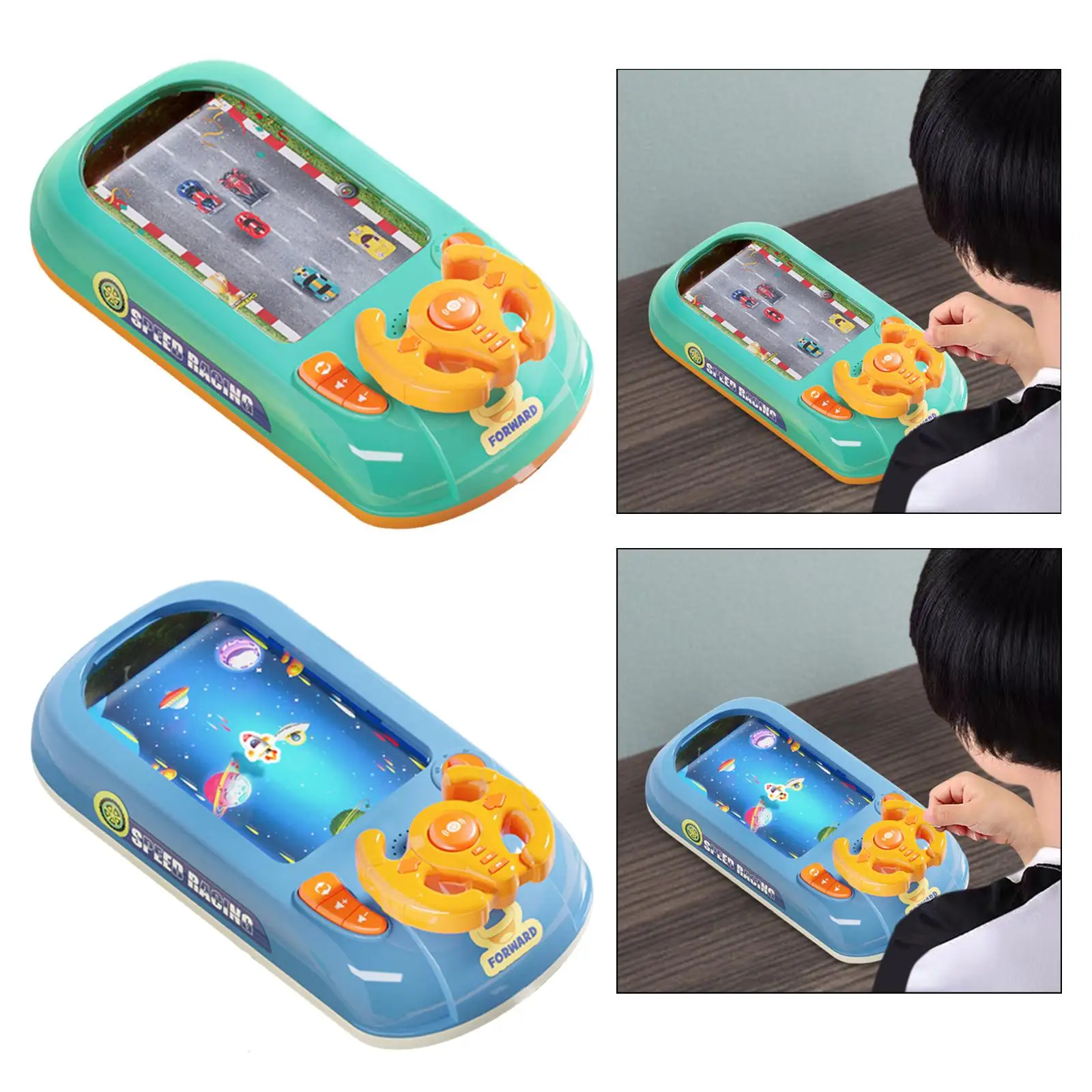 Musical Steering Wheel Toys Board Games for Age 3+ Year Old Boys and Girls Educational Holiday Gifts Role Playing Driving Toy