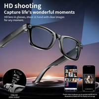 LIGE Camera Smart Glasses AI Translation Intelligent Voice Record Local Music Outdoor Sports Sunglasses Video Conference Record