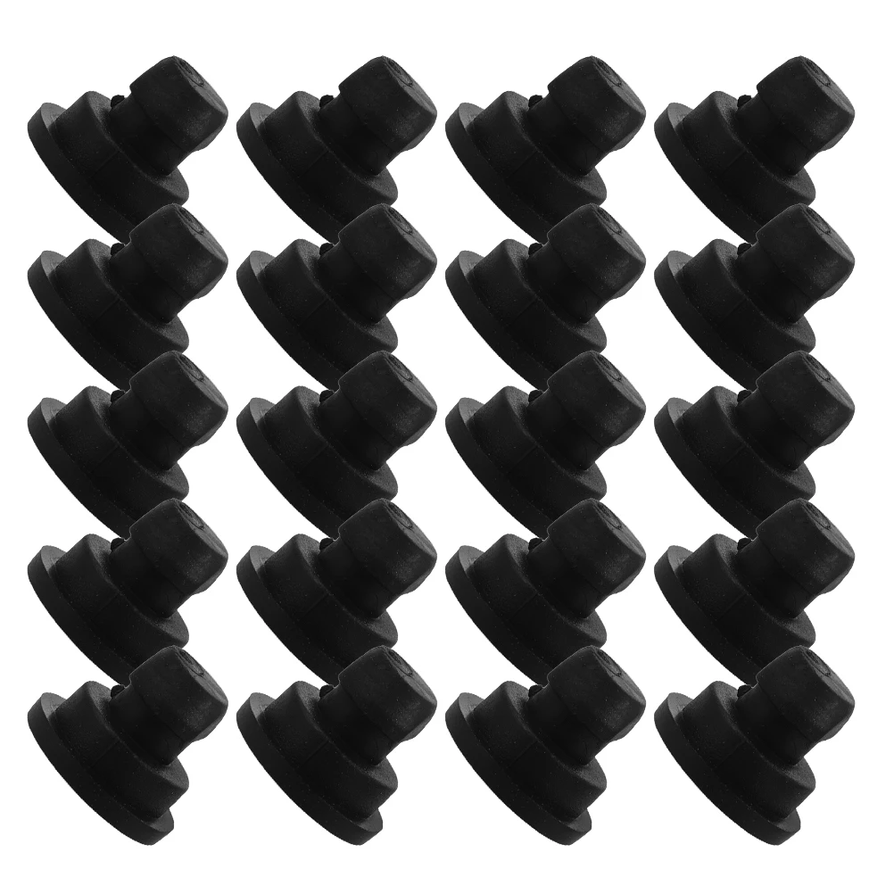 

20pcs Rice Feet Non Slip Rubber Slow Cooker Rubber Legs Pads Anti Vibration Easy Clean Replacement Furniture Legs Accessories