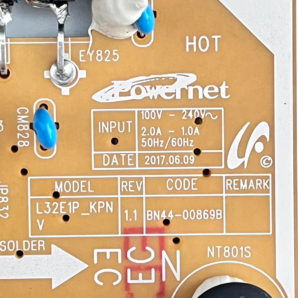 BN44-00869B płyta zasilająca/LED l32e1p _ kpn jest dla UE32M5522AK UE32M5575AU UE32M5520 UE32T4300AK UE32M5520AKXXU UE32M5620AK