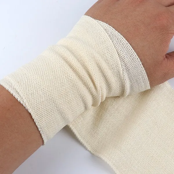 Flat elastic bandage spandex white elastic bandage 80g/square meter sports training restraint strap.