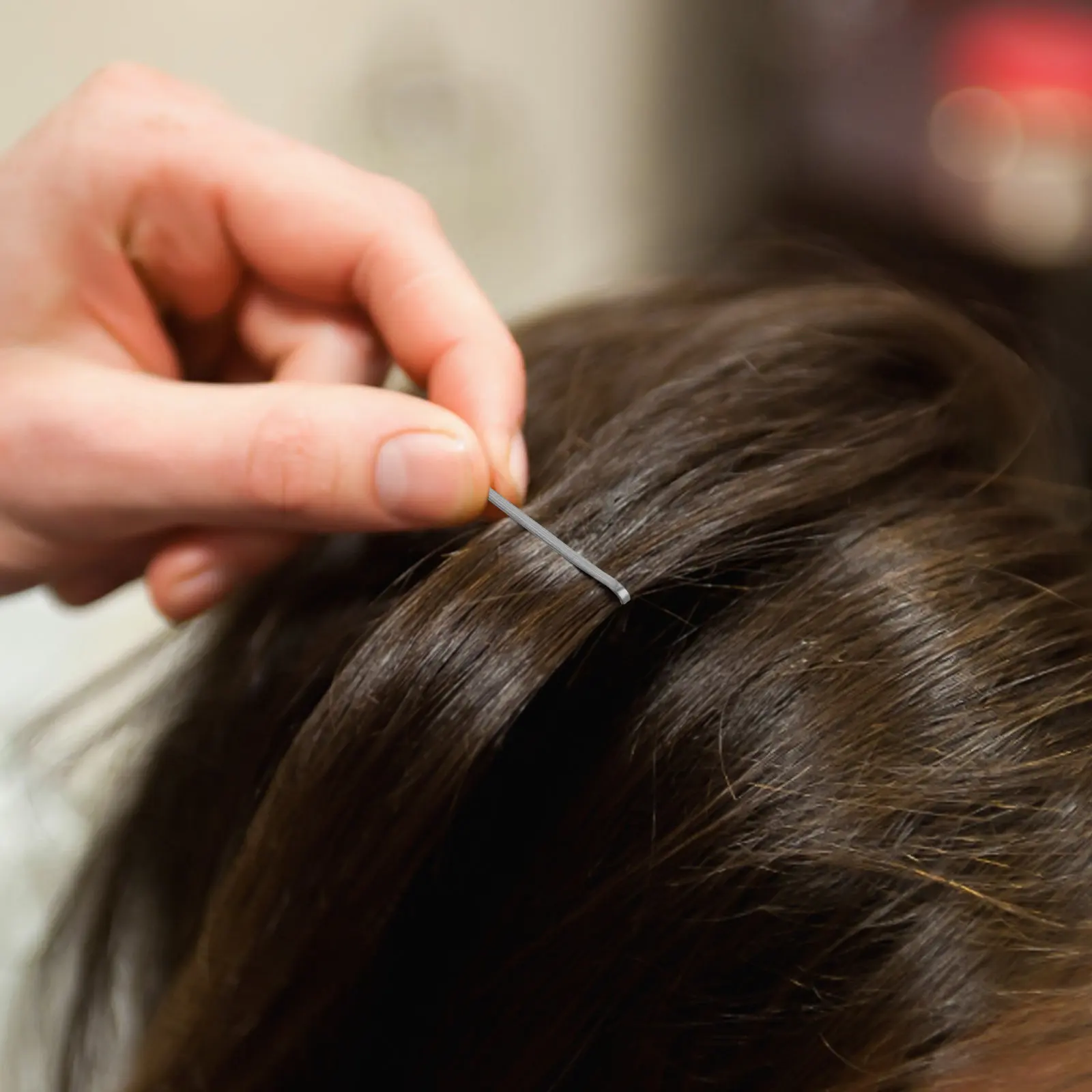 Strong Steel Hairpins Sharp Tip Bobby Pins for Precise Hair Arrangement Styling Sectioning Updos Hair Clips for Women Girls