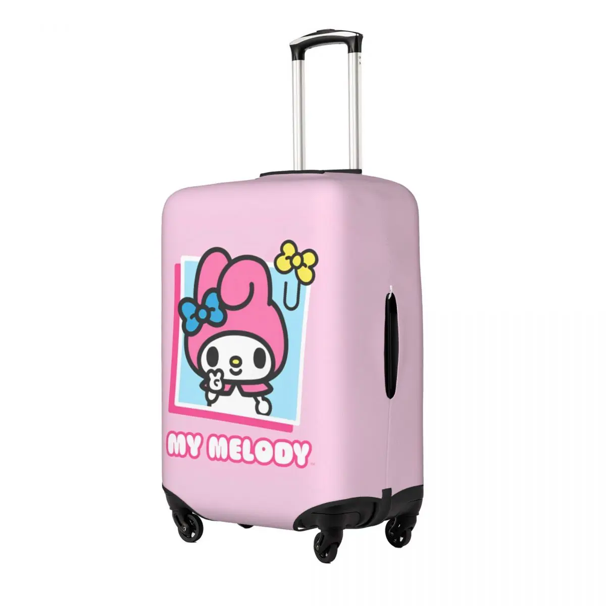 Sanrio My Melody Luggage Covers For Suitcases Travel Suitcase Cover Protector Fit 18-32 Inch Luggage