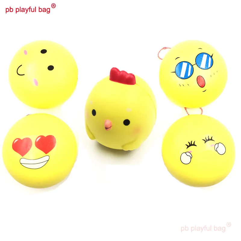 PB Playful Bag face yellow bun Simulated animal chick Squishies Slow Rising Stress Relief Squeeze Toys for Kids gifts ZG76