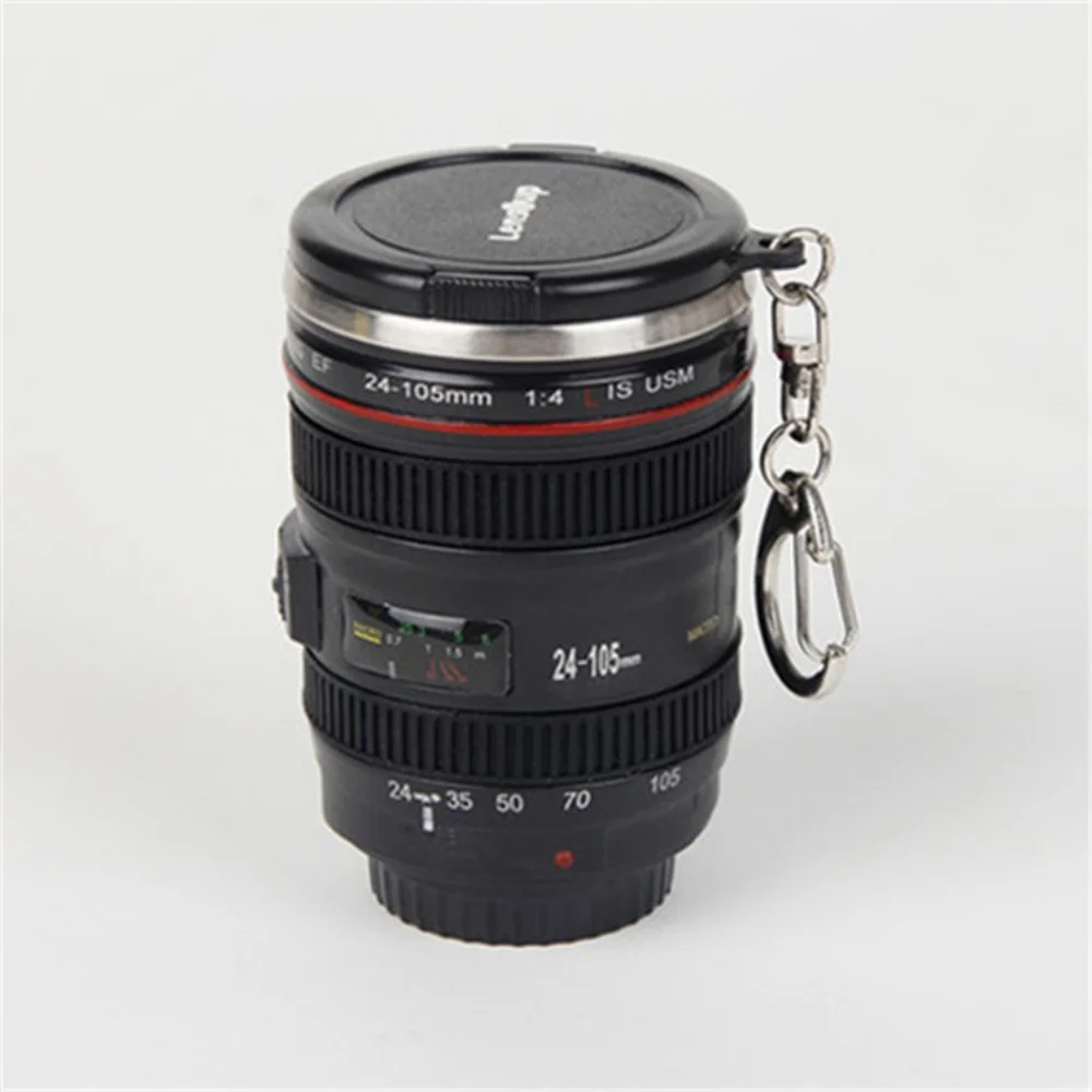 50ML Camera Lens Shot Glass Mini Espresso Coffee Cup Outdoor Portable Camping Drinkware Mug With Lid