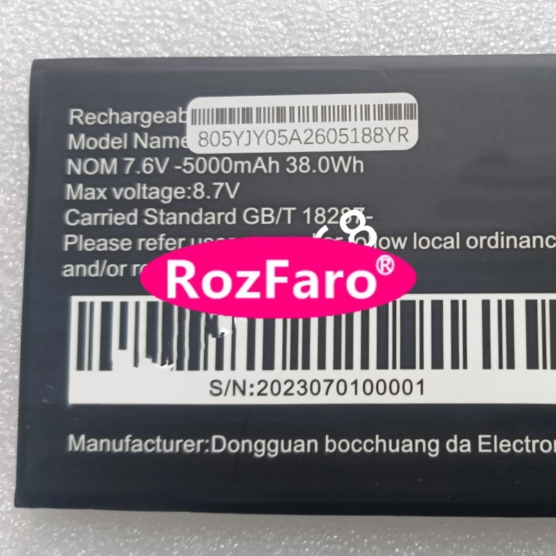 RozFaro U3282122PV-2S1P M14PRO 4081240P Laptop Battery 7.6V 5000mAh For llview Allbook Y Series 11.6inch Celeron N3350 Notebook