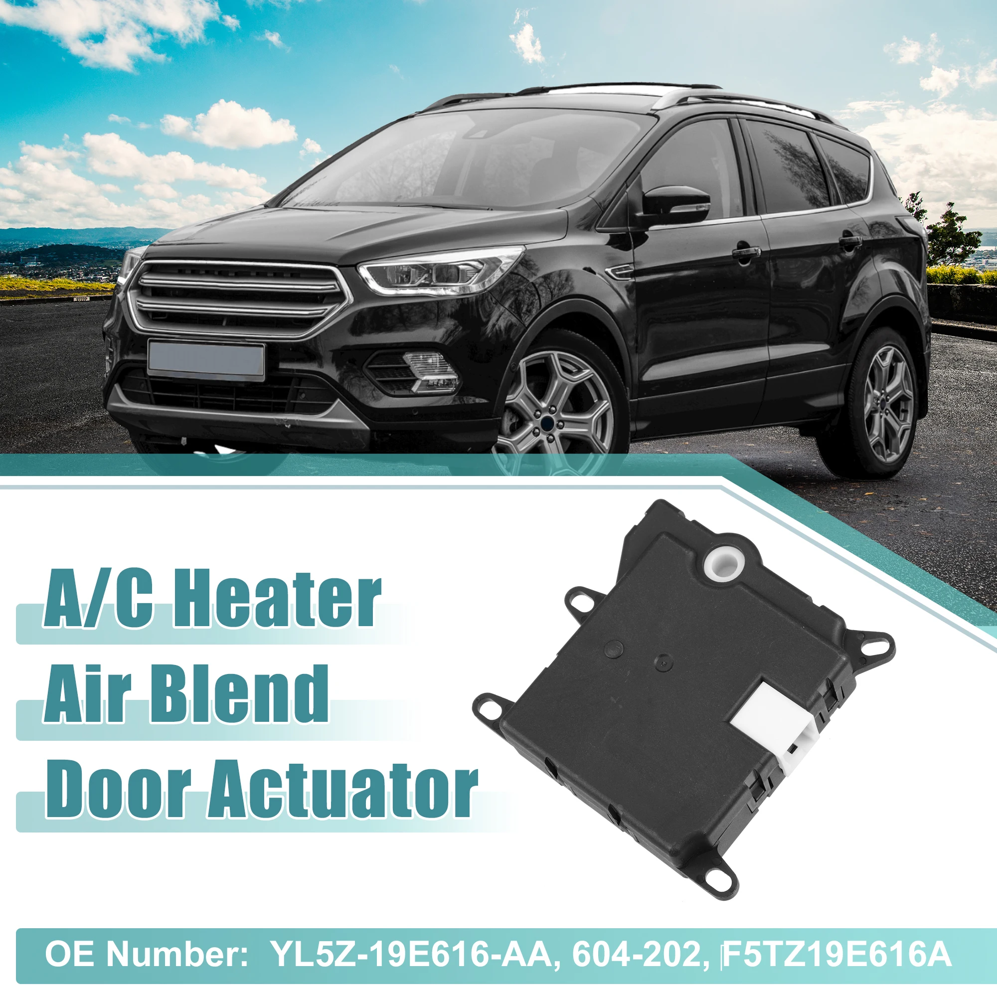 

UXCELL 604-202 Привод двери смеси обогревателя переменного тока для Ford F-100 для Ranger 1998-2001 гг.