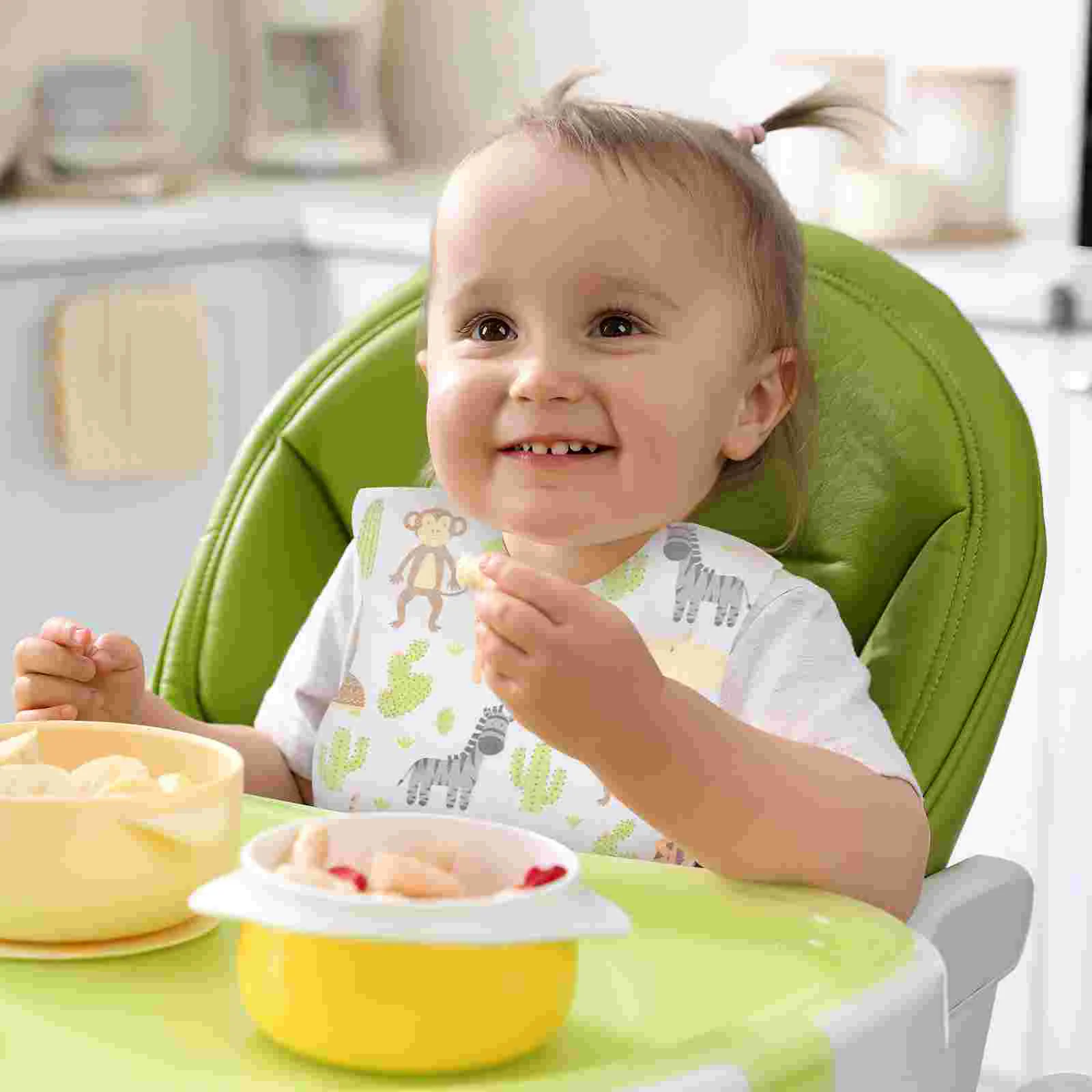 20 Pcs Drool Bibs for Adults Baby Dining Waterproof Protection Disposable Travel Toddler