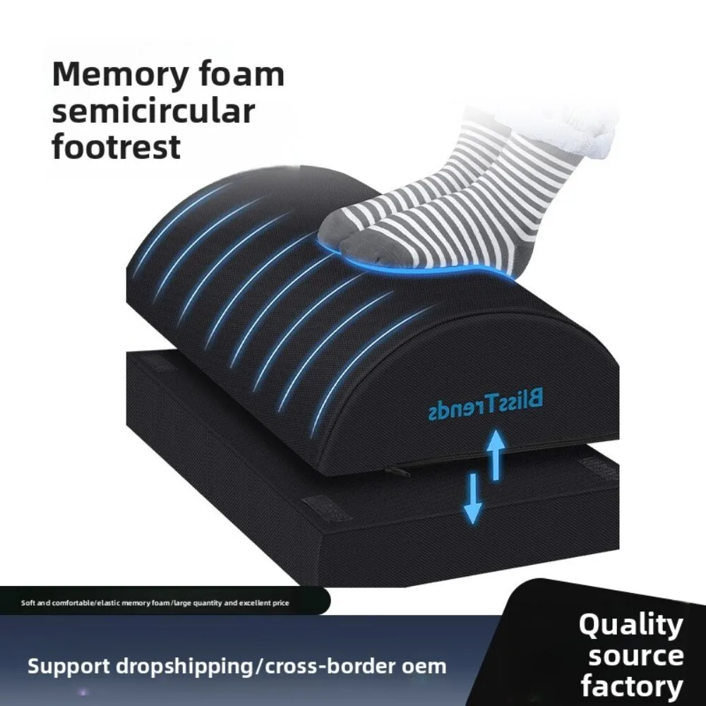 

Adjustable Memory Foam Leg Pillow for Office Use Slow Rebound PU Sponge Knee and Foot Cushion Support at Desk or Home
