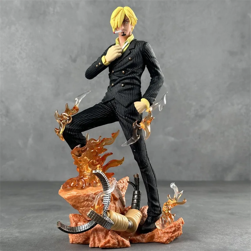 One Piece Resonance Serie Lx Doppelflügeliger Yamazaki Black Footed Kagami Anime-Statue Modell Handgefertigtes Ornament