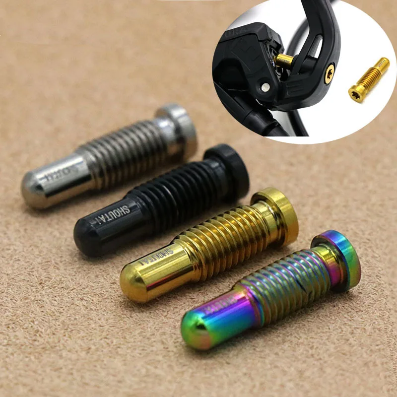 

2 шт. титановые винты TC4 для тормозных рычагов MTB велосипедов, болты для гидравлических дисковых тормозов Magura, азотированные винты для тормозных рычагов.