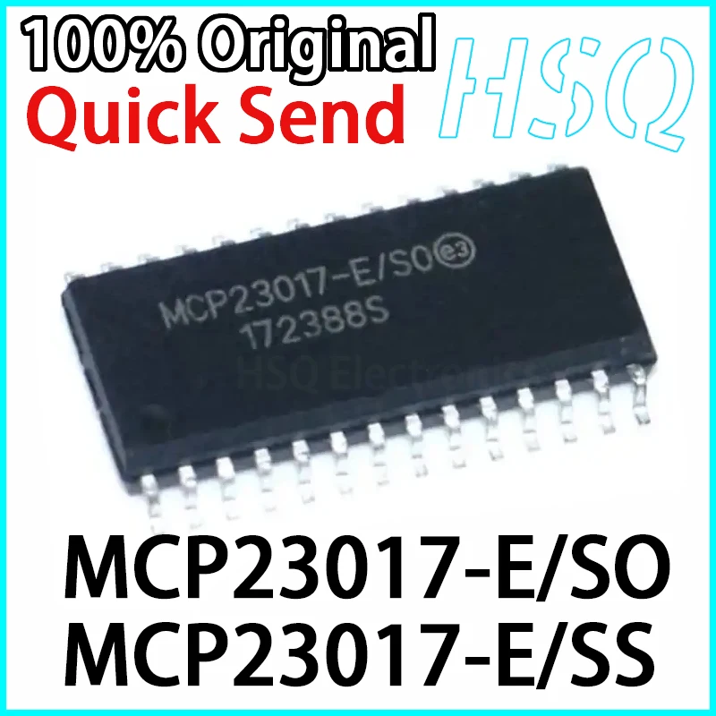 

1PCS NEW Original MCP23017-E/SS MCP23017-E/SO SSOP-28 Input/Output Expander Microcontroller Chip