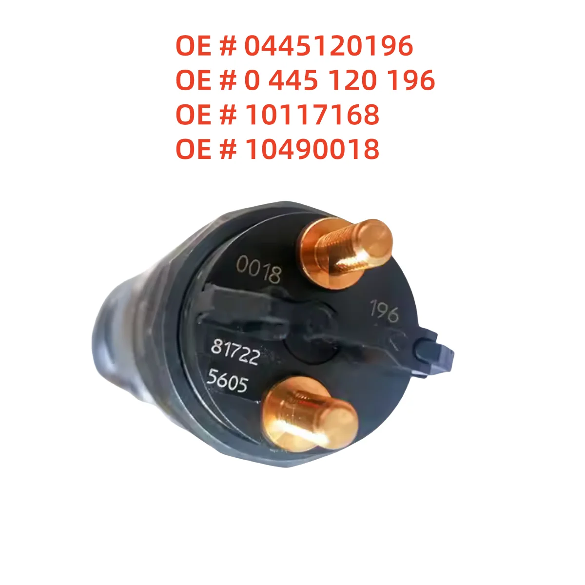 

High quality 0445120196 0 445 120 196 10117168 10490018 Fuel Injector Assy Common Rail Diesel Injection for Liebherr