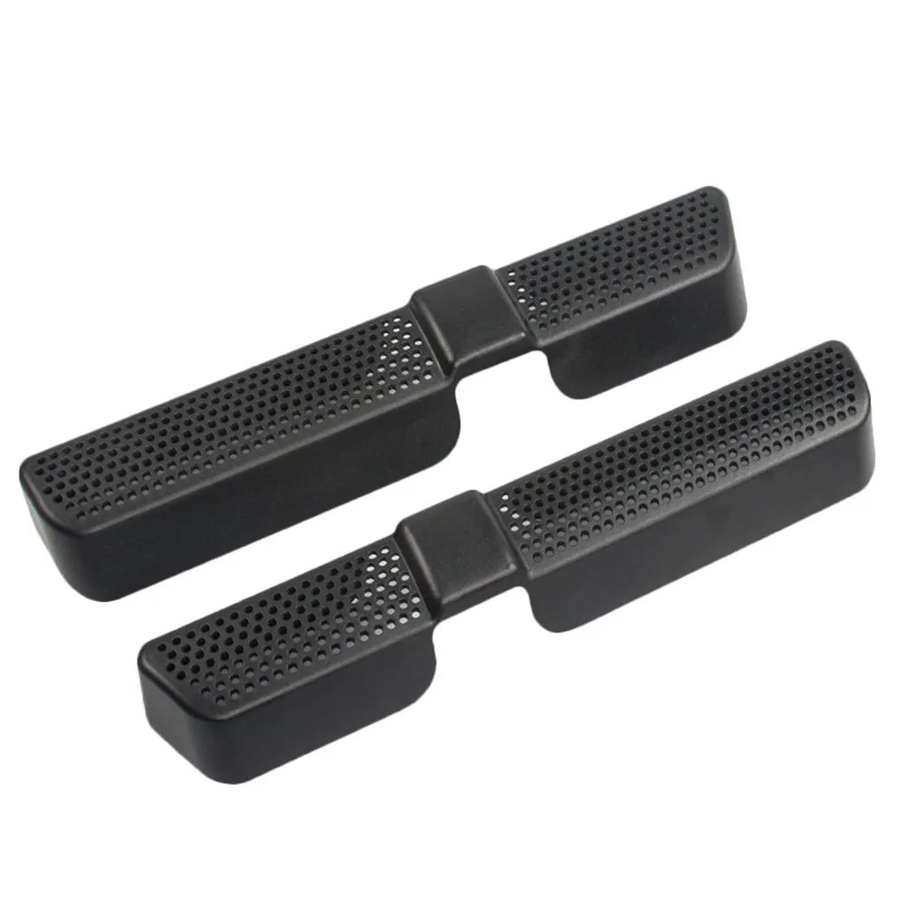 1Pair Air Conditioner Outlet Cover Premium ABS Material Effective Waste Prevention Easy Clean Car Air Vent Covers Outlet
