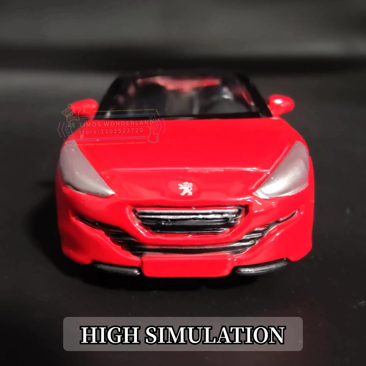 1/64 Peugeot RCZ Replica Mini Car Model Scale Miniature Art Diecast Vehicle Figure Collection Hobby Lifestyle Kid Gift Toy