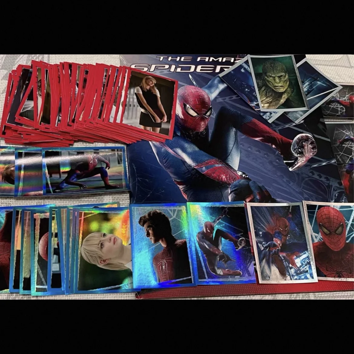 Panini Marvel The Amazing Spider Man Vintage Collectible Sticker Set Retro Comic Character Illustrations for Superhero Collector