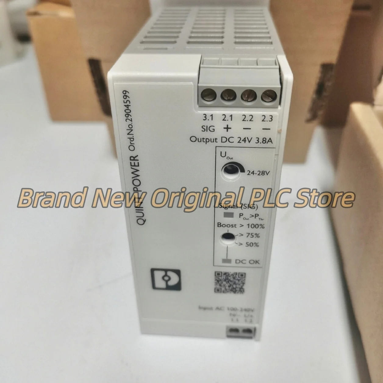 

2904599 QUINT4-PS/1AC/24DC/3.8/SC 2904605 QUINT4-PS/1AC/12DC/2.5/PT 100%NEW