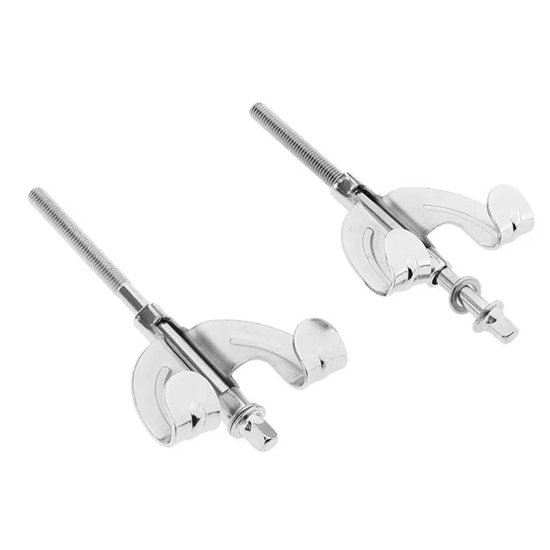 

ABHS-16 Pieces Bass Drum Claw Hook With Screws And Tension Rods For Bass Drum Repair Parts Accessories
