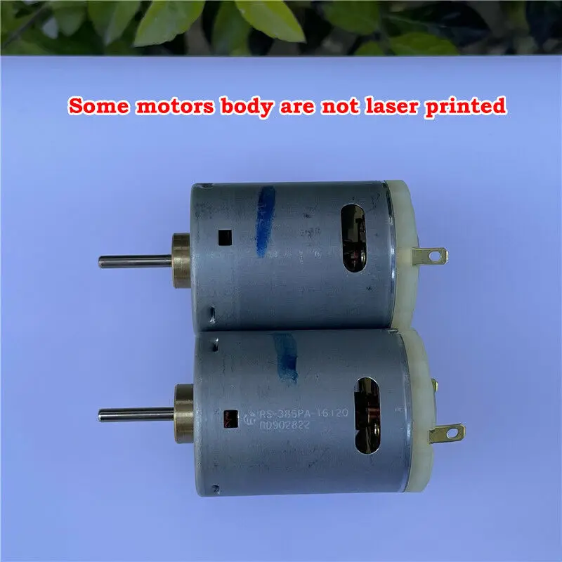 Micro 28mm Mabuchi RS-385PA-16120 Motor DC12V 18V 20V 24V 12300RPM High Speed 385 Motor for Hair Drier Heat Gun Electric Drill