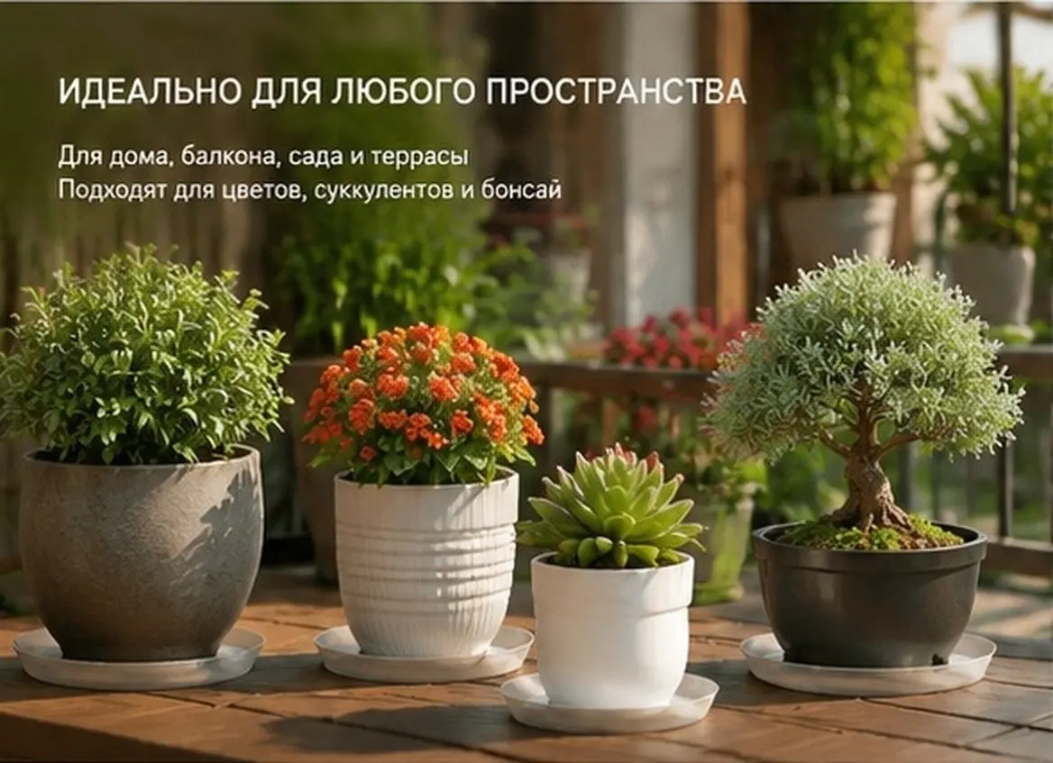 10Pcs Round Plastic Plants Pot Saucers for Succulents Indoor Gardening Drip Tray Water Catcher Planter Base Drainage Holder