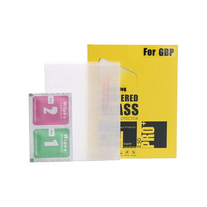 

Anti-Scratch Tempered Glass for Gameboy Advance Color for GB GBC GBA GBP GBA SP Console Screen Protector Film Guard