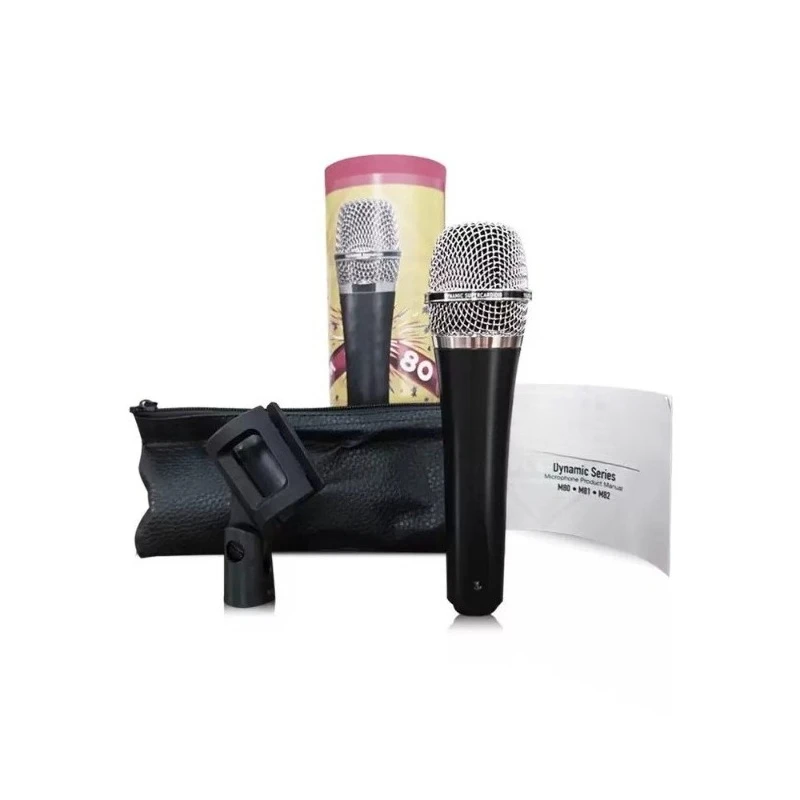 M80 M81 dynamic microphone, live broadcast equipment, microphone set