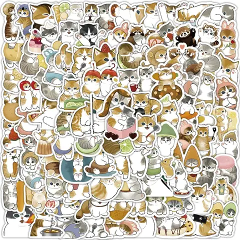 12 best sales söta kattklistermärken - №11