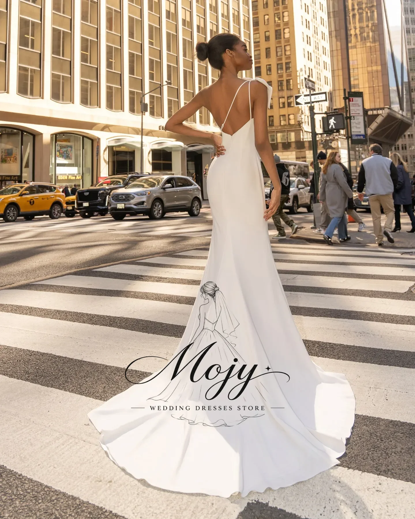 Mojy Customized One Shoulder Sleeveless Women Evening Dresses Vintage Mermaid Prom Gowns Engagement Banquet Vestidos De Novia Bo