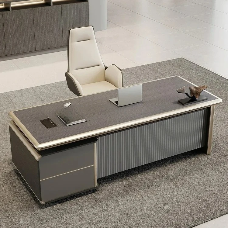 Office Desk and Chair Set Simple Modern Single Executive Manager Office Desk Small Desk