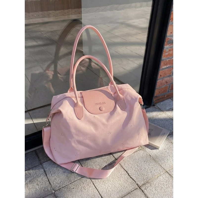 large-capacity-yoga-fitness-crossbody-bag-fashion-embroidered-knot-bag-lightweight-travel-bag-for-casual-scenarios