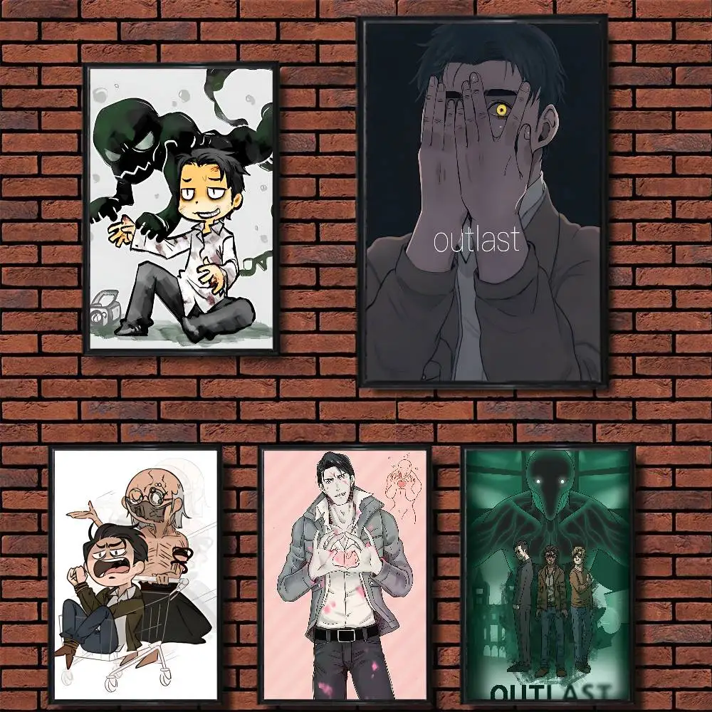 Limitation game Outlast Trials High Quality Dorm Living Room Aesthetic Wall Decoration Painting Poster Stickers Gift