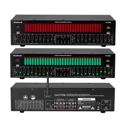 Professional EQ equalizer Bluetooth U disk radio fiber optic coaxial digital audio decoding fever preamp player