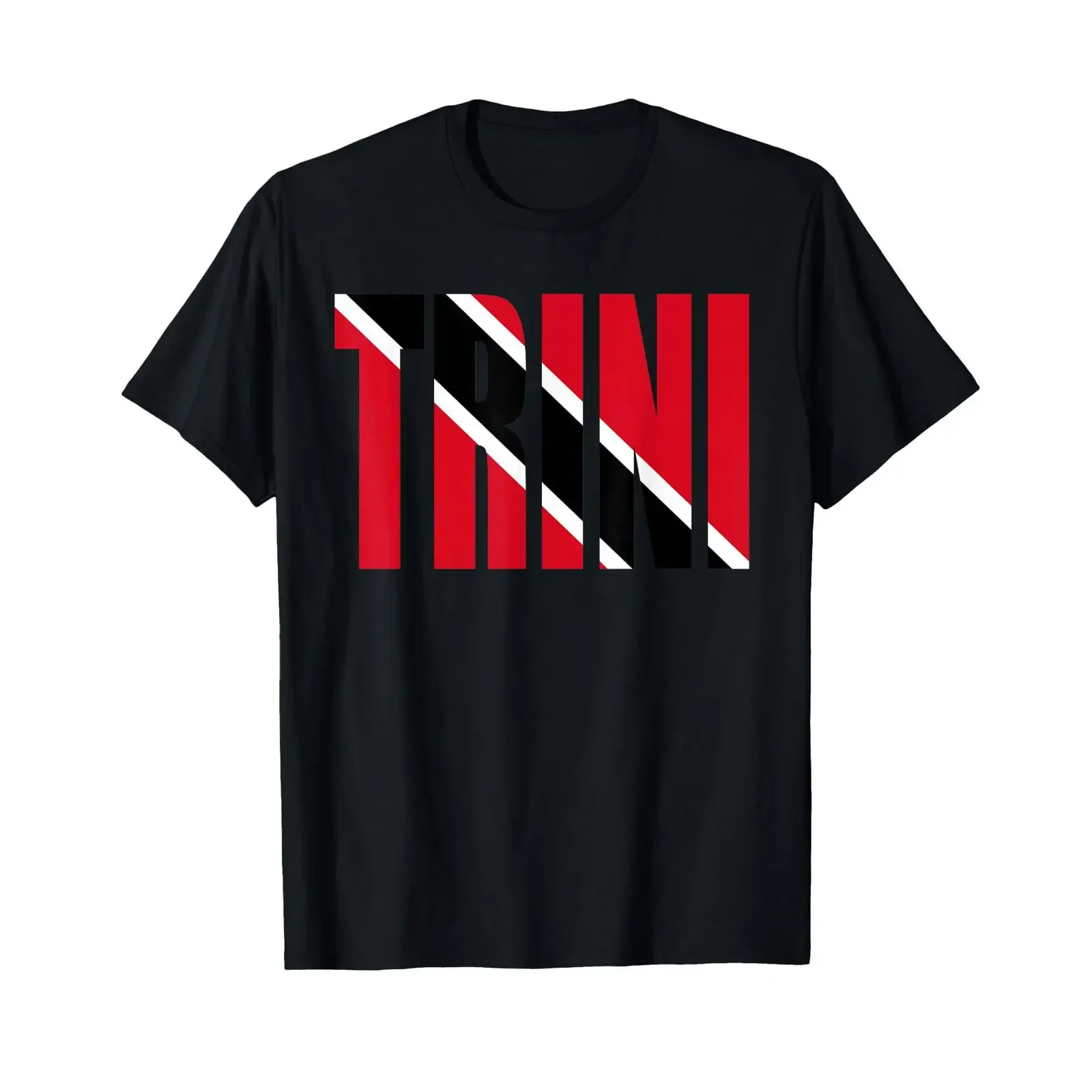 Camiseta con bandera de Trinidad y Tobago de Flagcastle Trini, camiseta vintage lavada para hombre, informal, versátil, suave, para uso diario