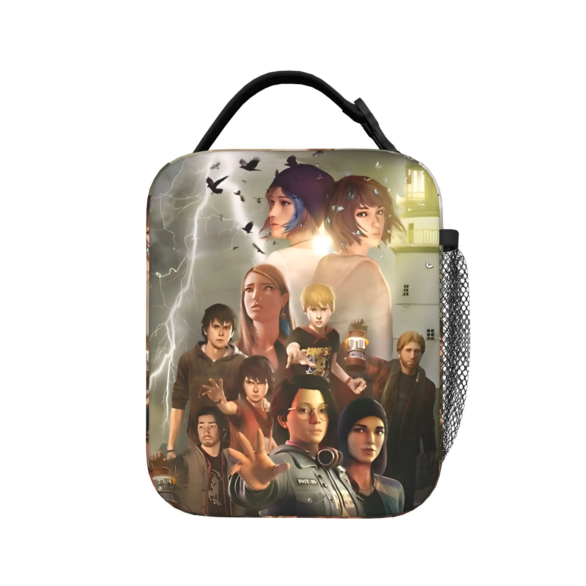 Life is Strange Game Insulated Lunch Bags Thermal Bag Reusable,Lunch Container  High Capacity Lunch Box Tote Men Women Outdoor