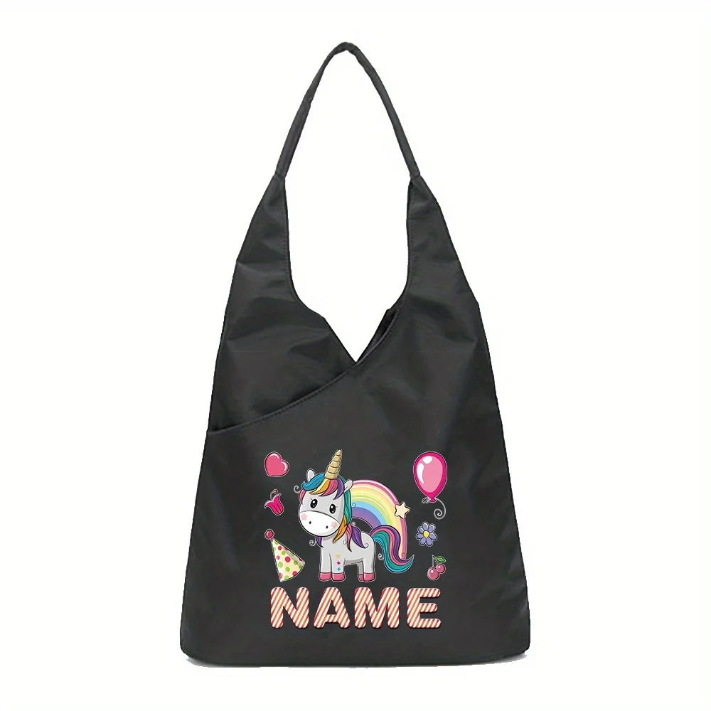 Personalized Customized Women's Shopping Bag Large Capacity Multifunctional Travel Shoulder Bag Work Commuting Handbag